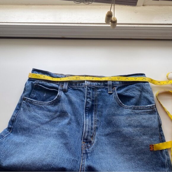 Levis 70'S High Rise Flare Jeans Woman 29x32 Medium Wash Western Festival Casual - Picture 7 of 16